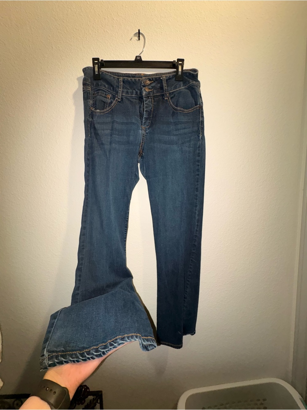 Women's Dark Blue Bootcut Jeans
